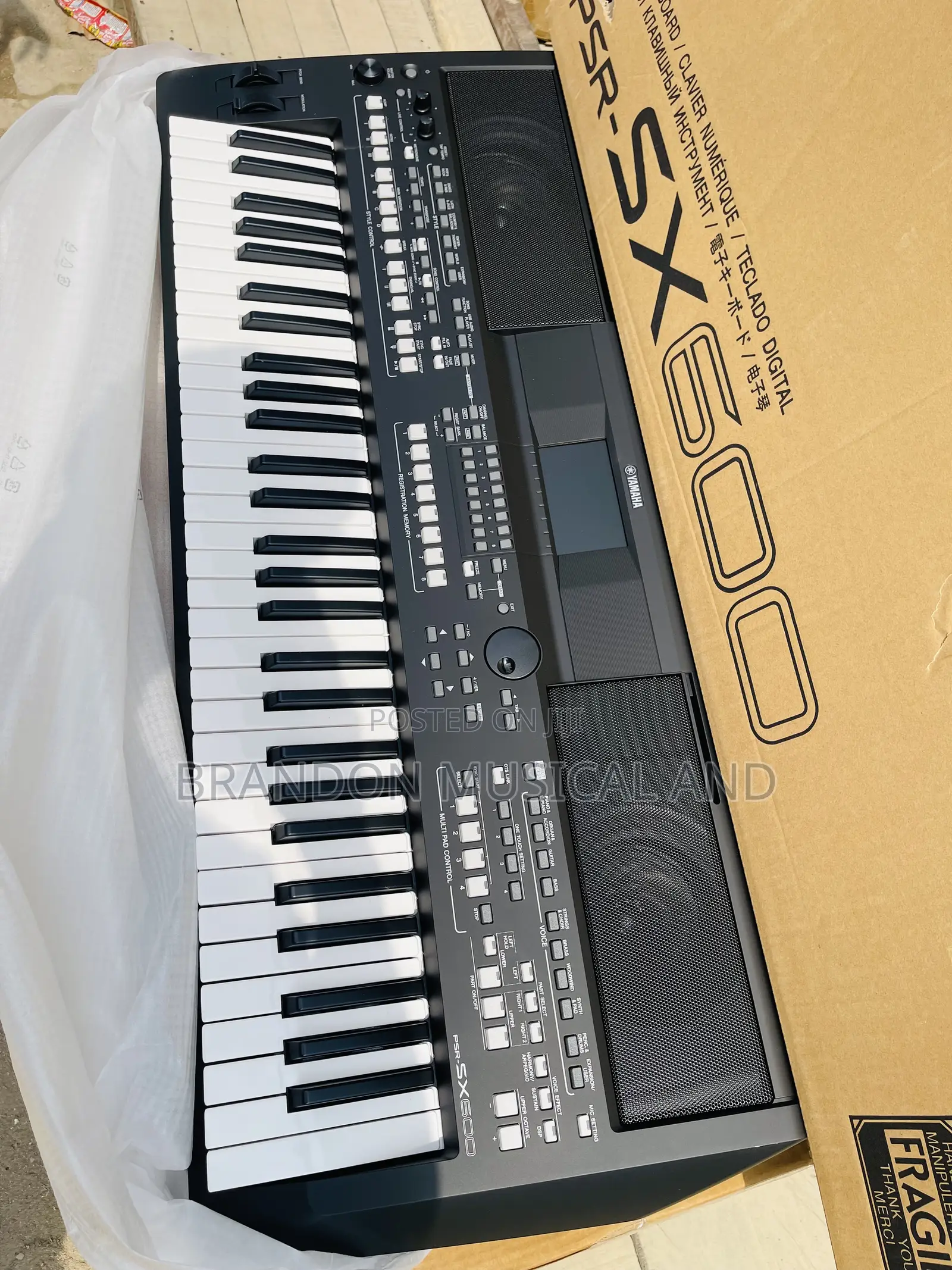 Yamaha PSR-Sx600 Keyboard