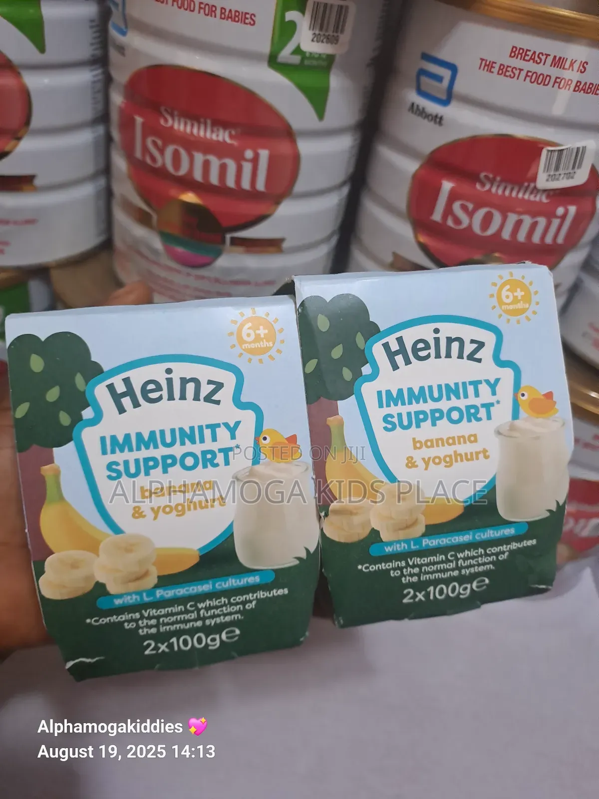 Heinz Immunity Support Yogurt Blends.