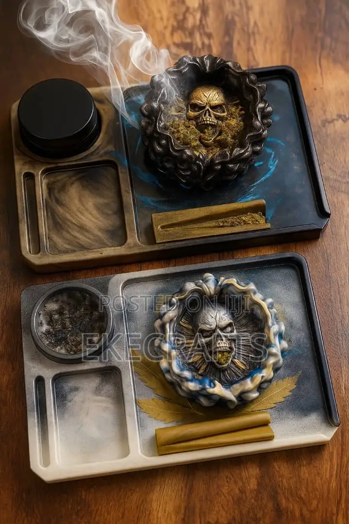 Epoxy Arts Work and Weed Ashtray