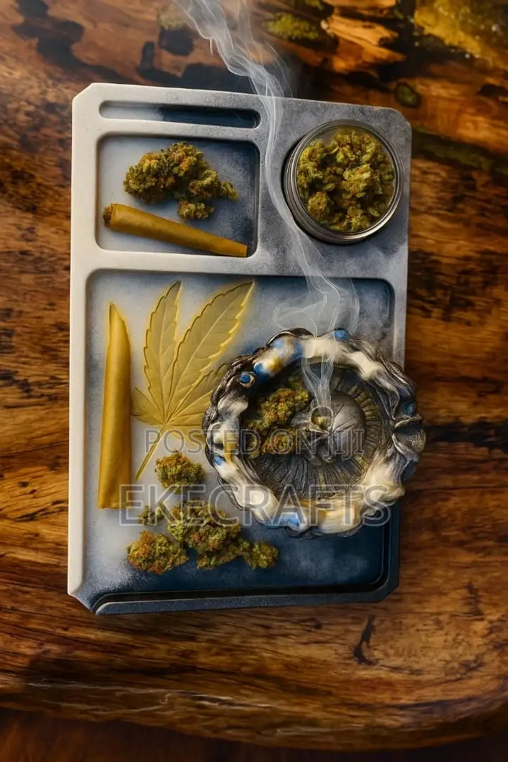 Epoxy Arts Work and Weed Ashtray