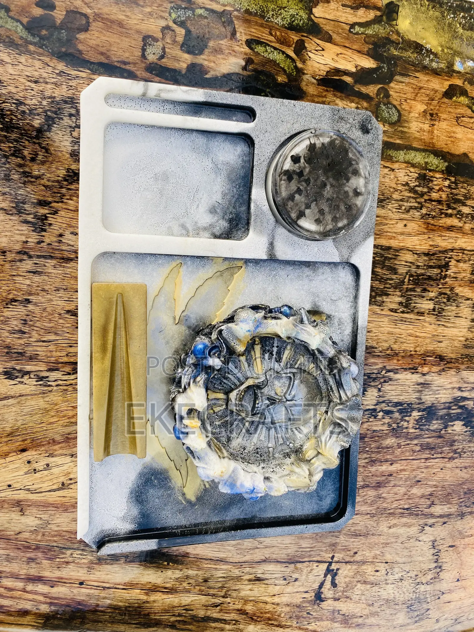 Epoxy Arts Work and Weed Ashtray