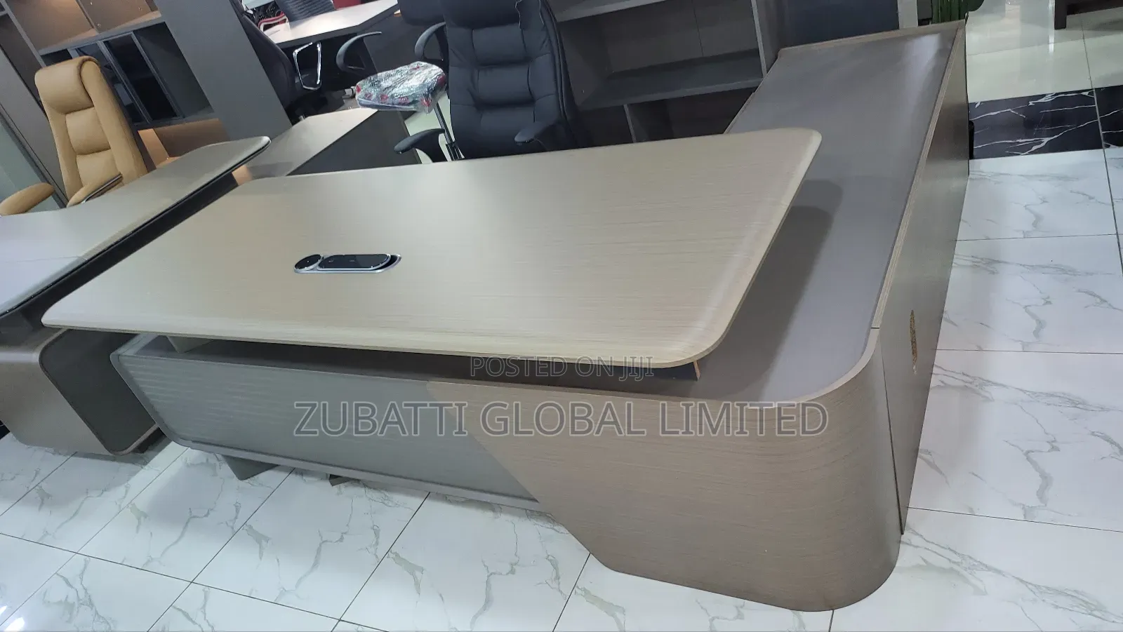 Executive 2.4 Metres Office Table With Extension Drawer