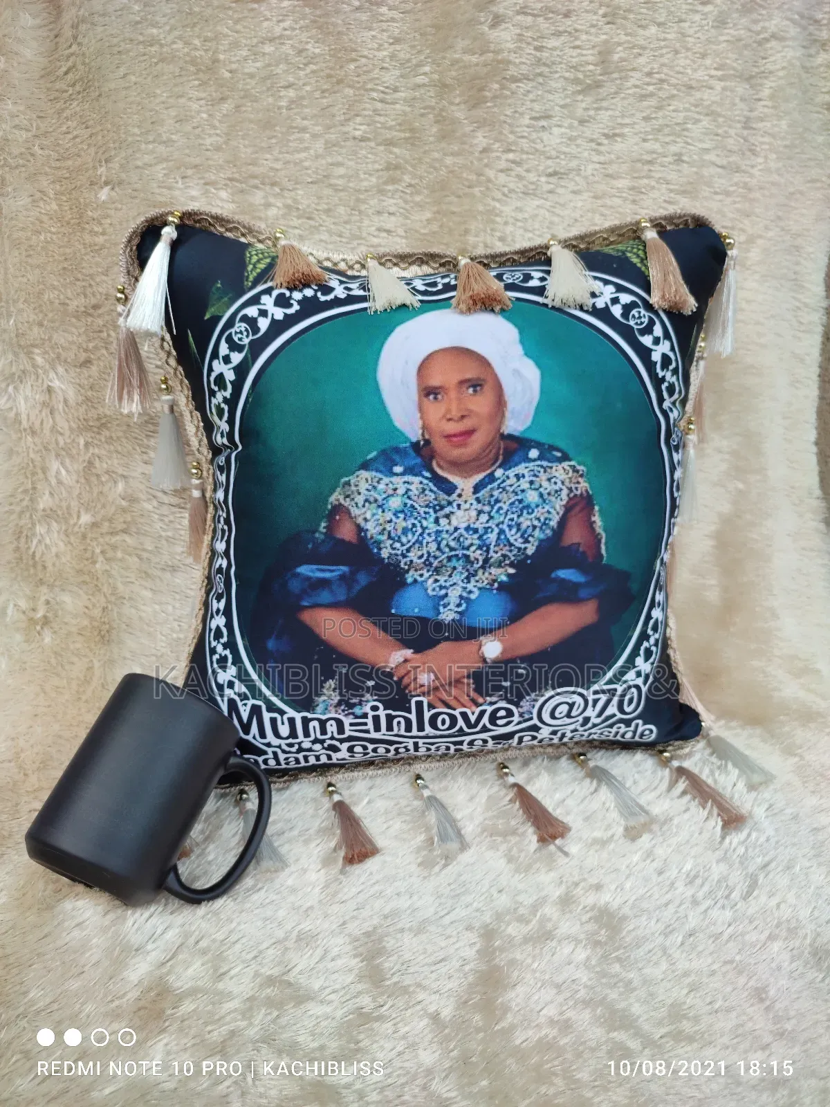 Customize Throw Pillow Magic Mug