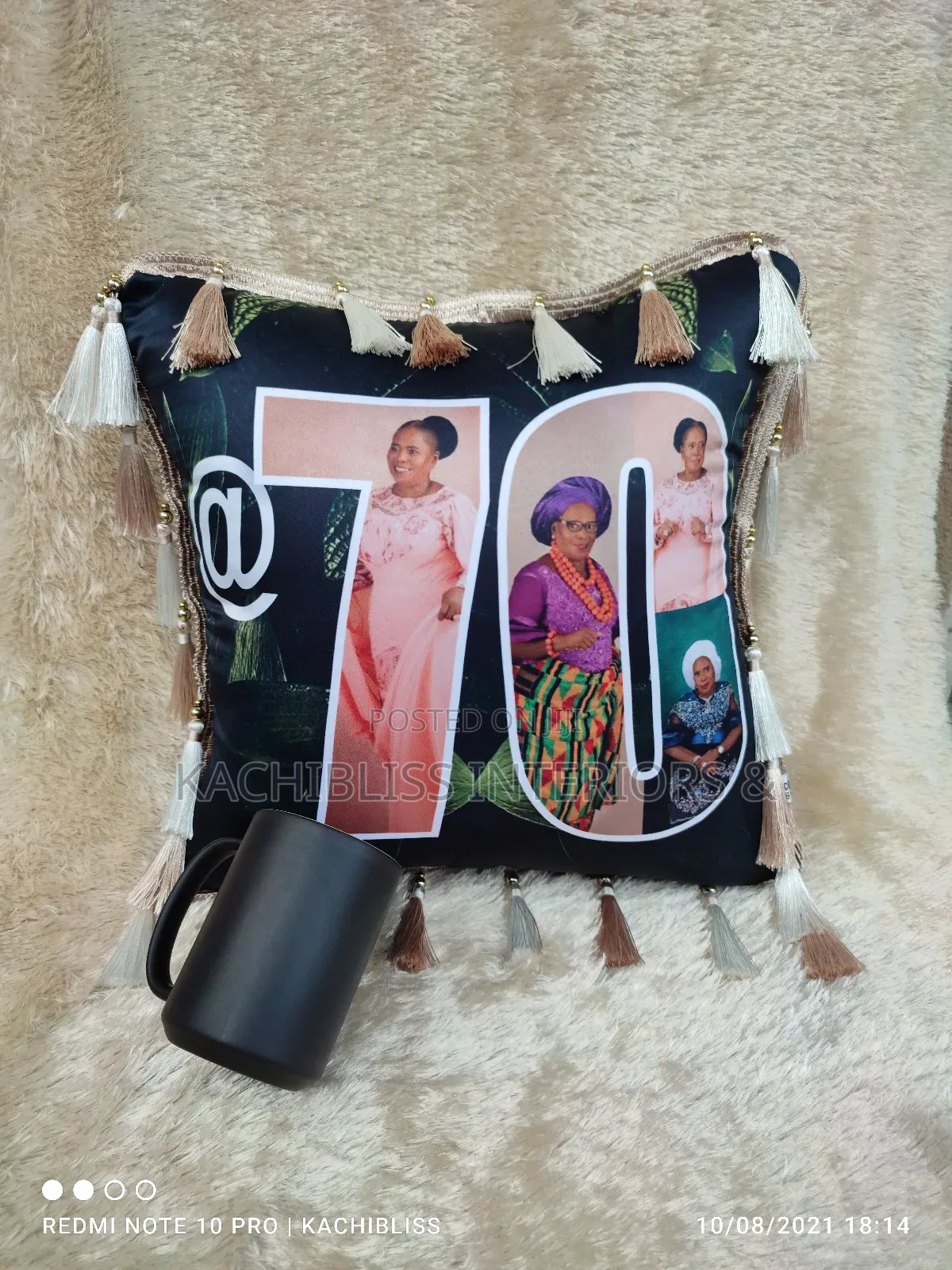 Customize Throw Pillow Magic Mug