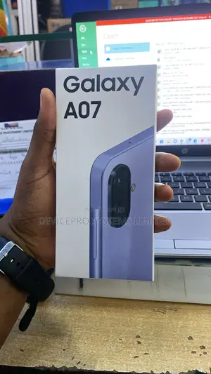 New Samsung Galaxy A07 4G 64 GB Black