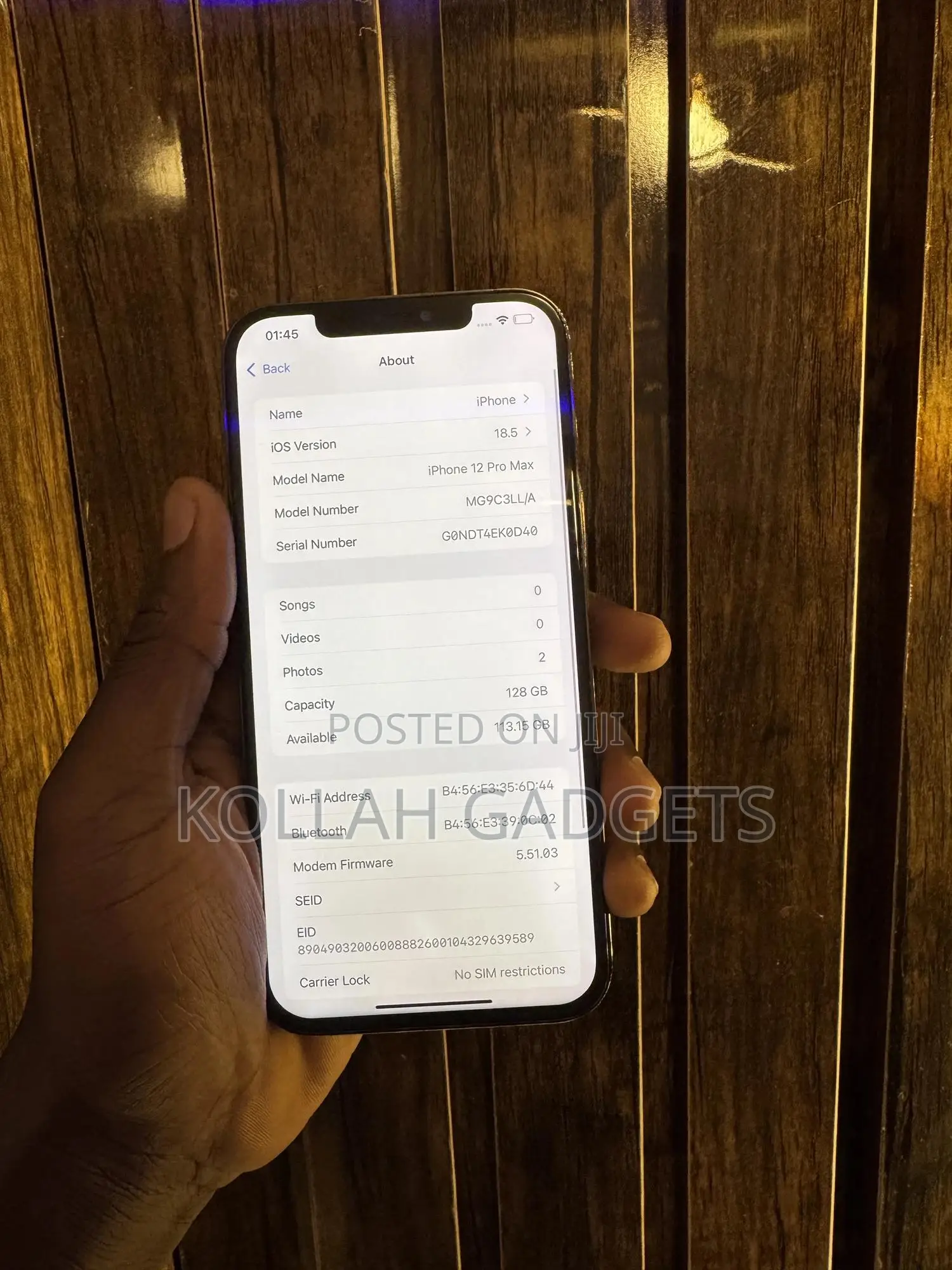 Apple iPhone 12 Pro Max 128 GB Gray