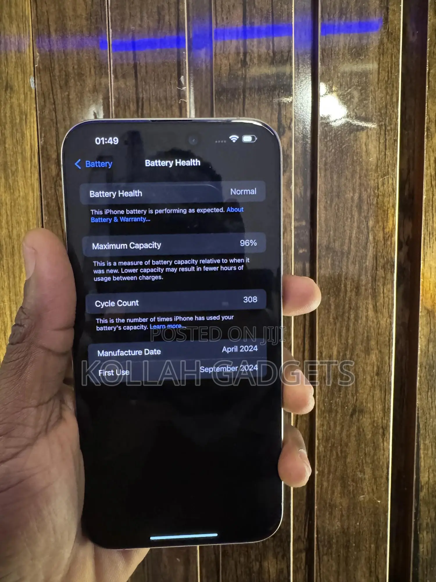 Apple iPhone 15 Pro Max 256 GB Silver