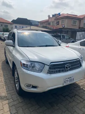 Toyota Highlander Hybrid Limited 2008 White