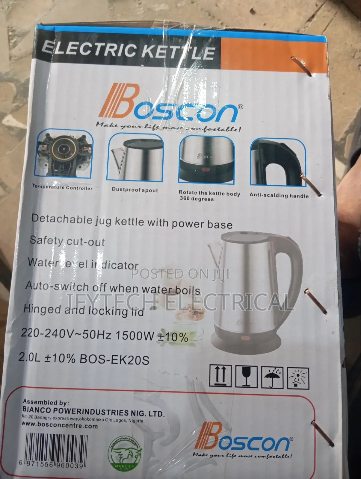 Boscon Electrical Kettle