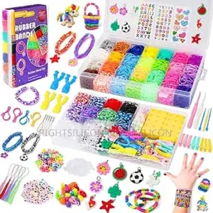 Usa Uuemb 10000+ Loom Bands Kit, 36 Colors Loom