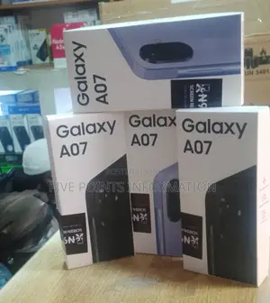 New Samsung Galaxy A07 4G 64 GB Black