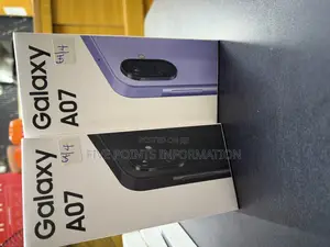 New Samsung Galaxy A07 4G 64 GB Black