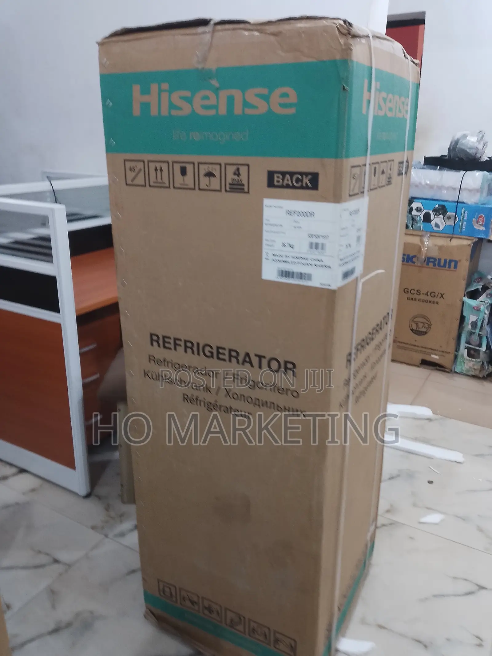 Sleek Design Hisense 154l Refrigerator