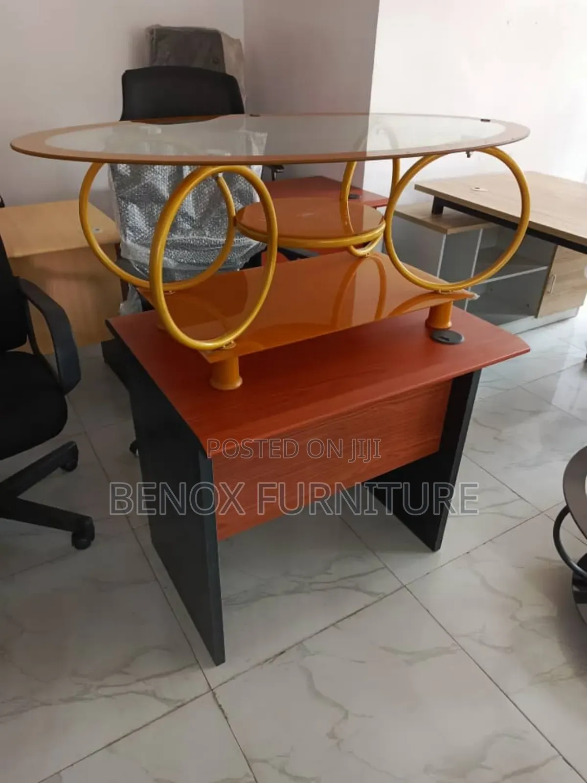 Glass Top Center Table