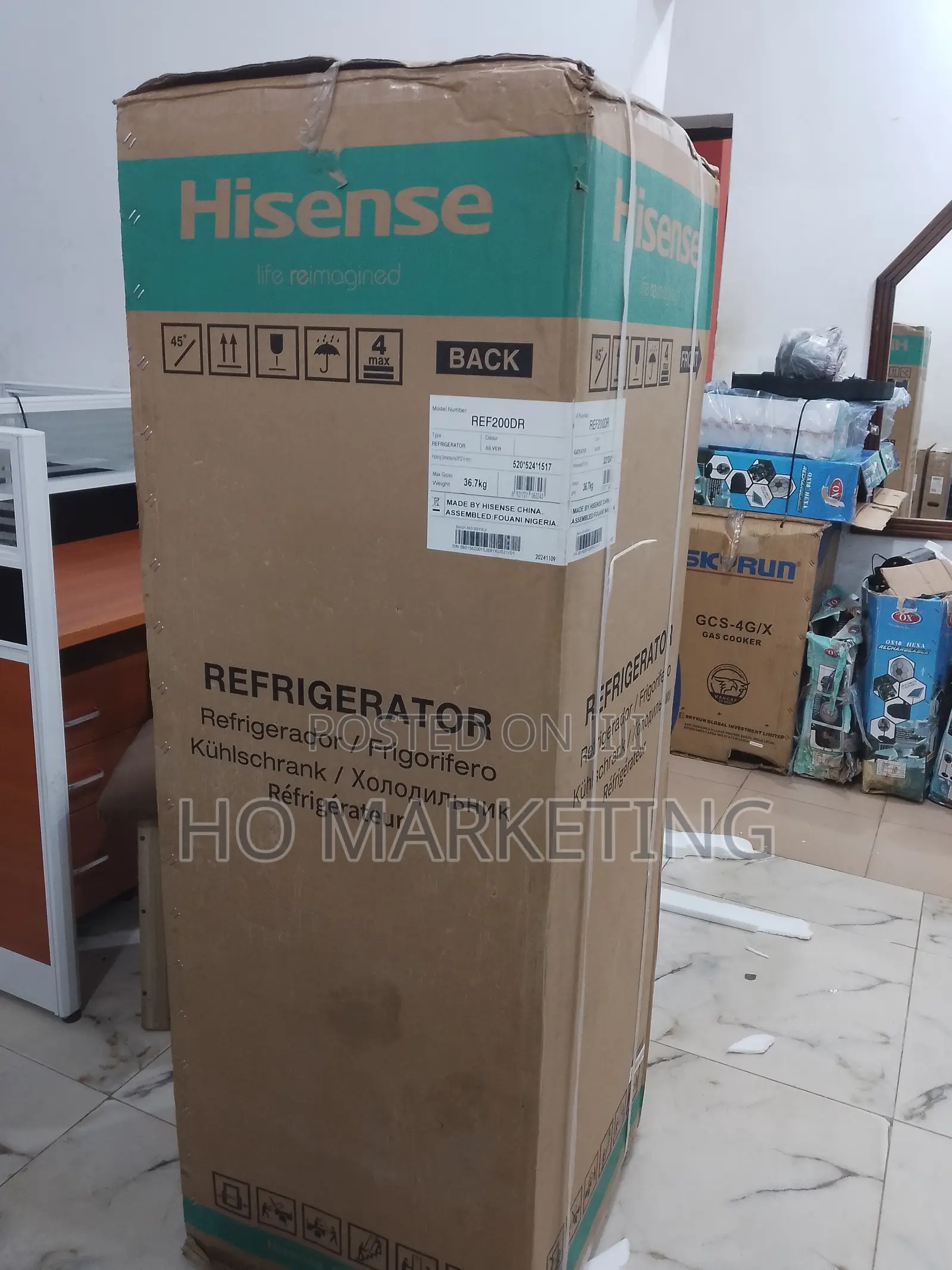 Hisense 154l Efficient and Stylish Refrigerator