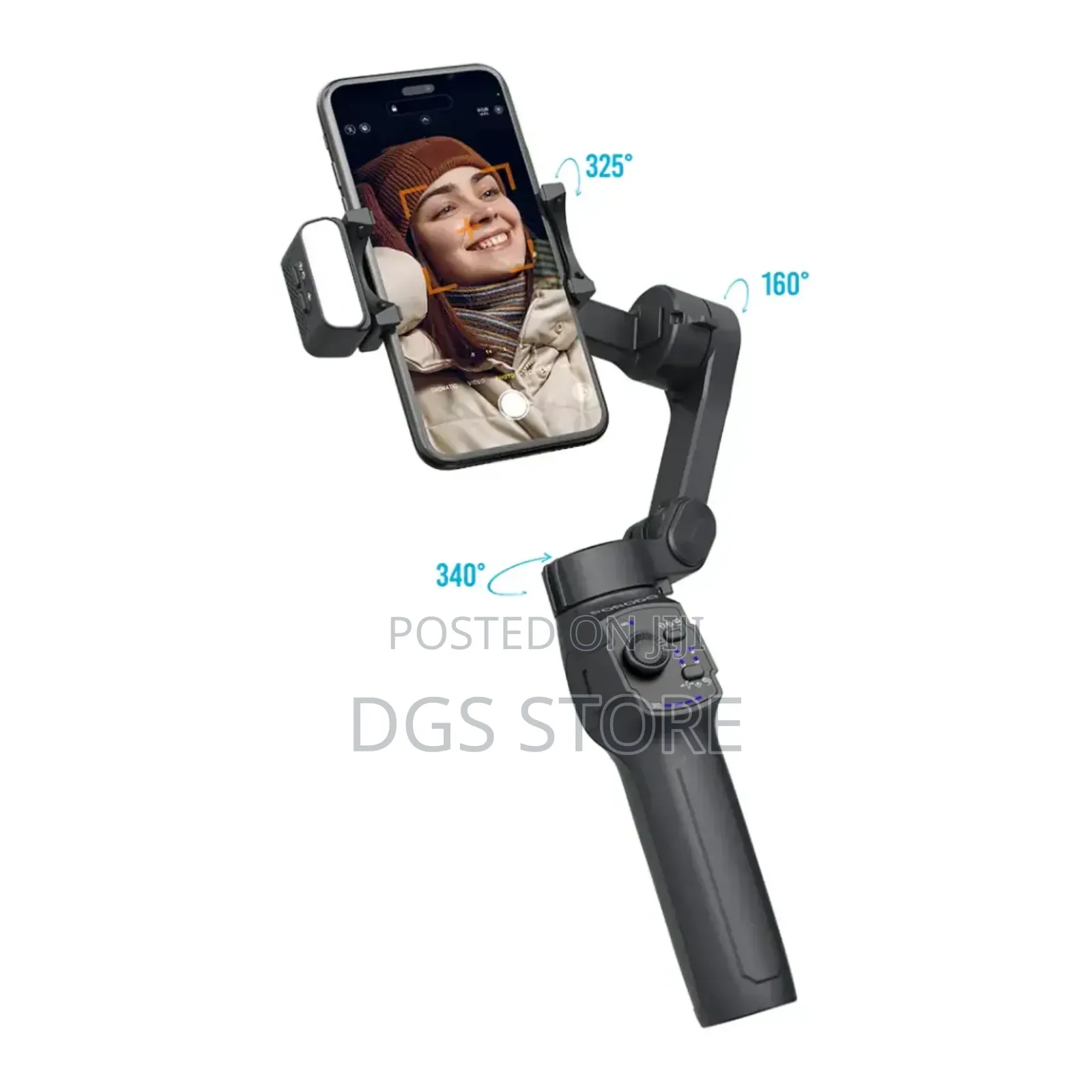 Porodo Lfs127 3 Axis Gimbal Stabilizer