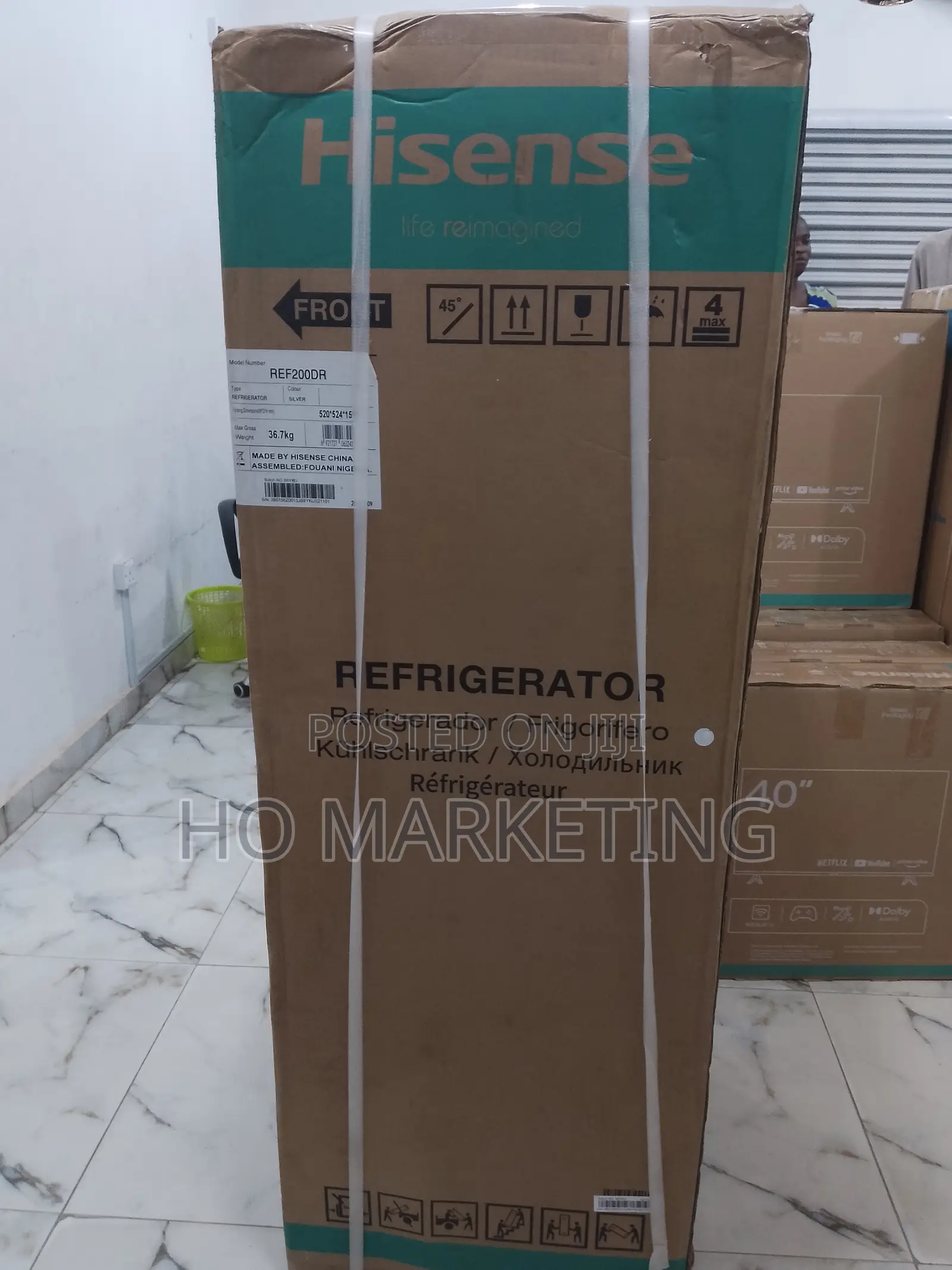 Hisense 154l Quite, Efficient and Stylish Refrigrator