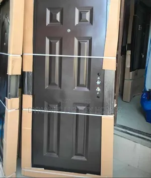Solid Steel Room Door With Complete Accessories