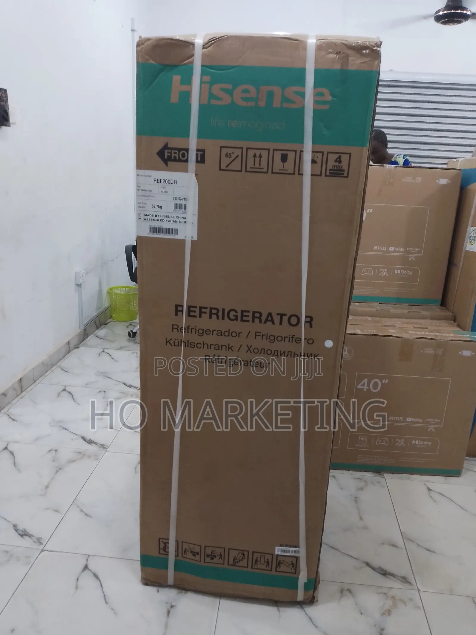 Hisense 154l Space Saving With Big Features Refrigerator