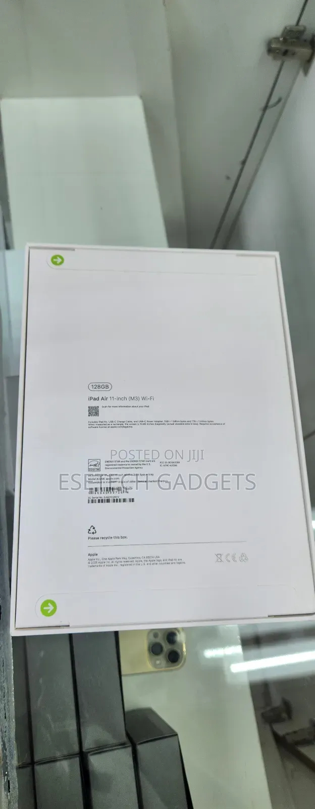 New Apple iPad Air 11 (2024) 128 GB Blue