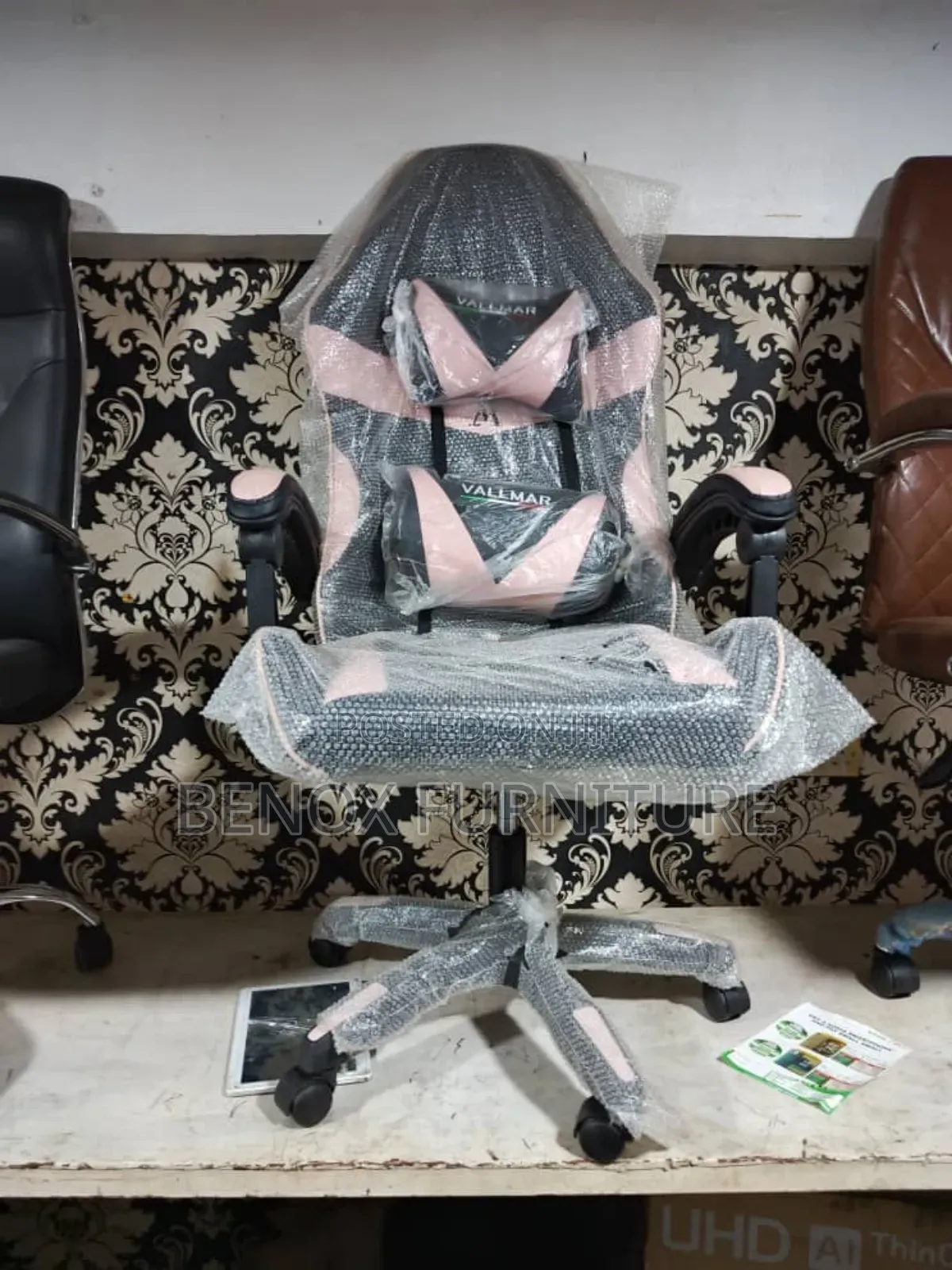 Gaming Ergonomics Leather/ Orthopedic Chair