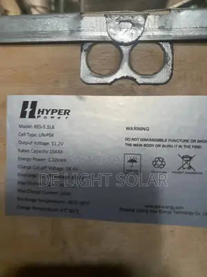 Hyper 5kwh 51.2v Lithium Ion Battery