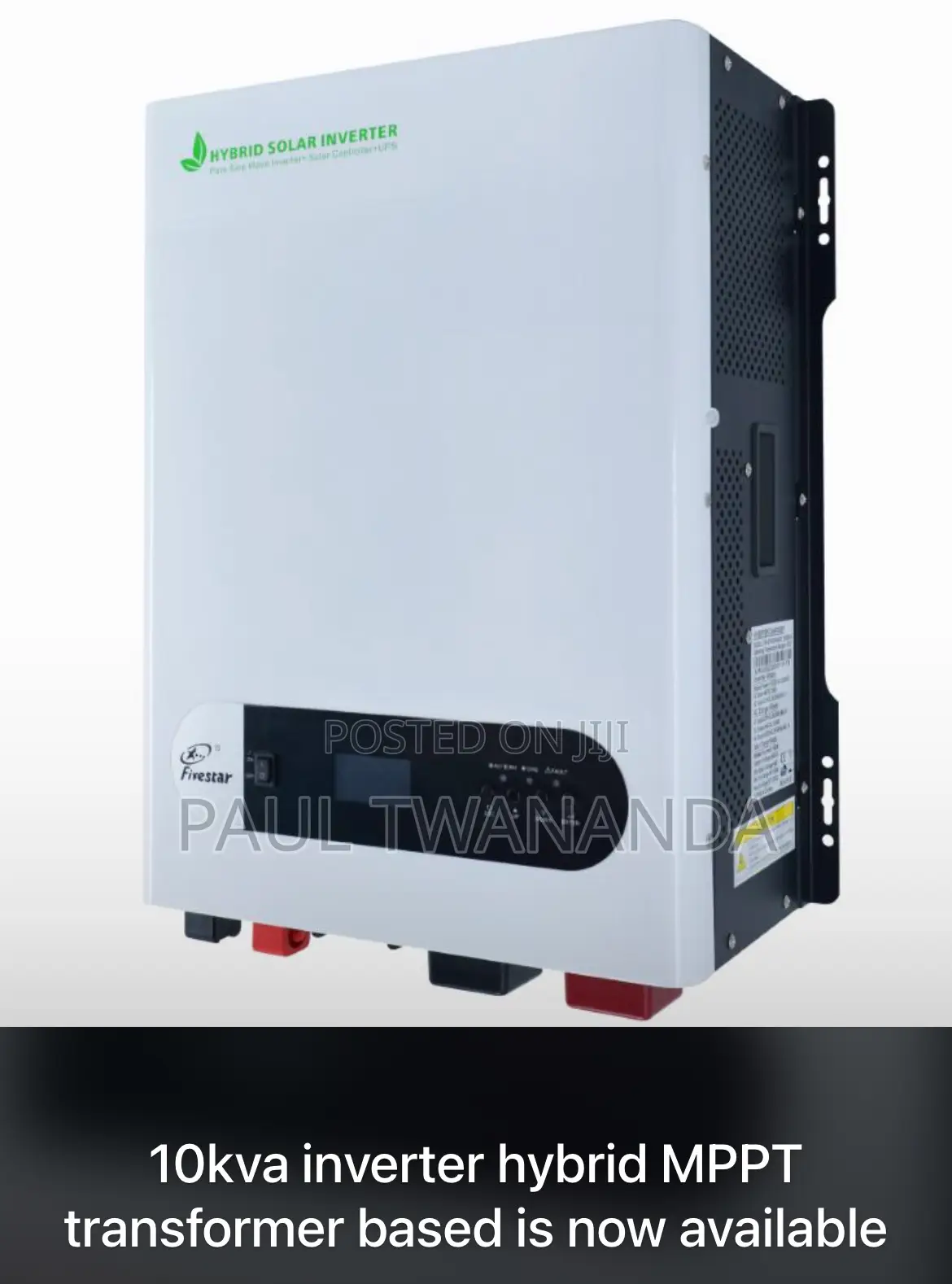Five Star 10kva 48v Hybrid Transformer Base With 120a MPPT