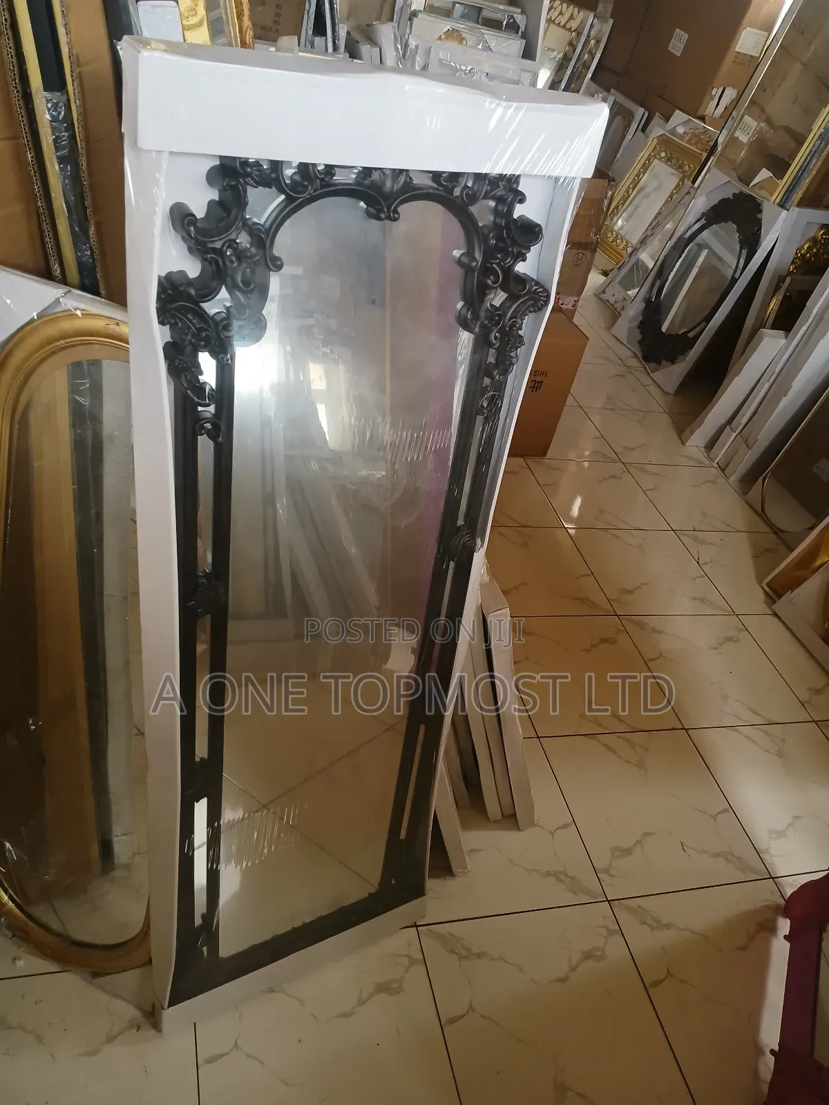 Black Design Mirror