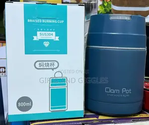 Clam Pot Vacuum Flask