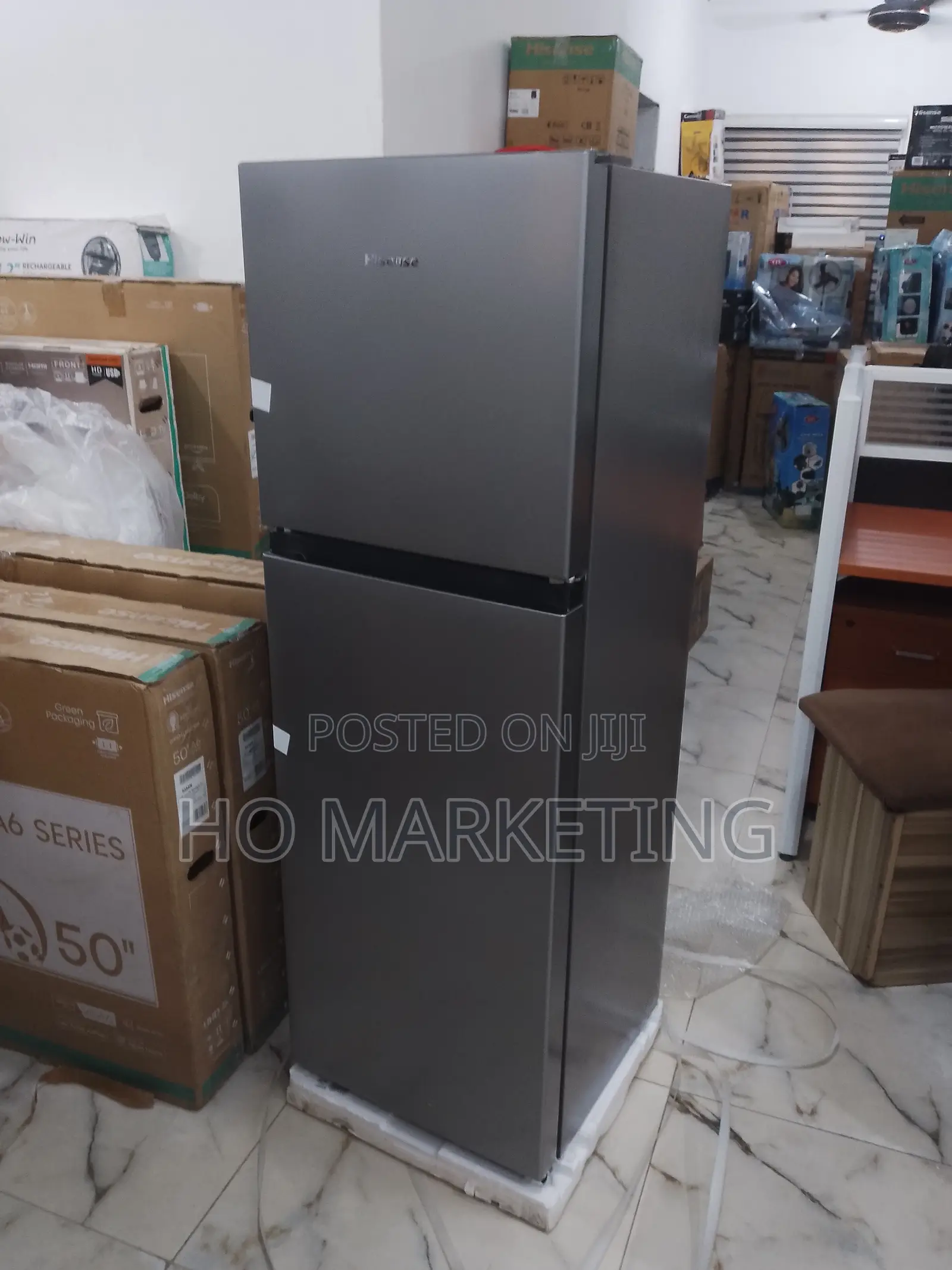 Hisense 154l Titanium Silver Sophisticated Refrigerator