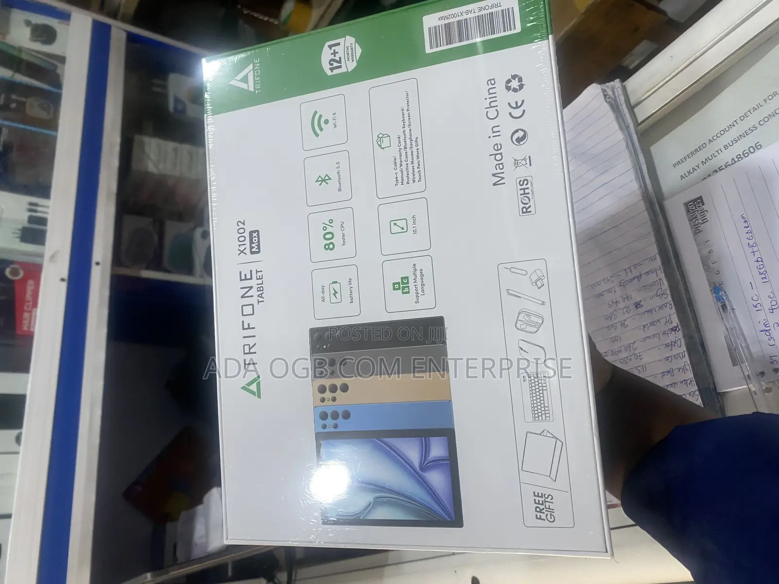 New Trifone X1005 Pro 8 GB Black