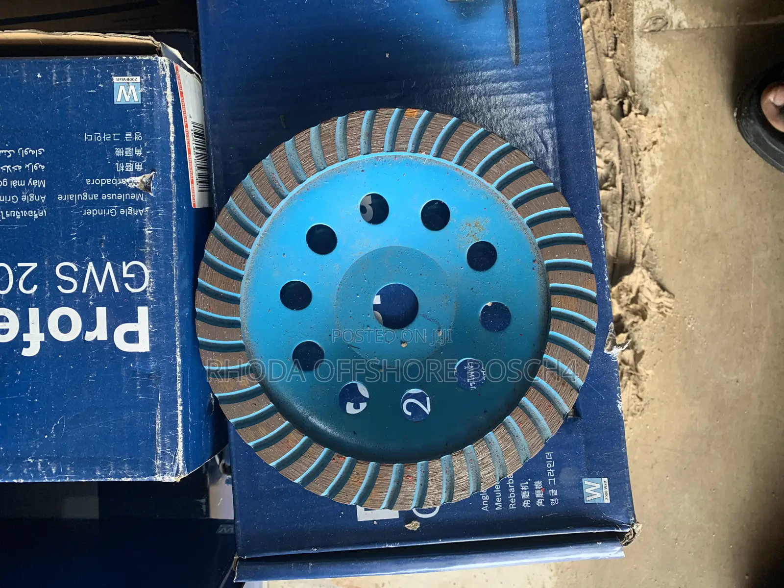 Diamond Cup Wheel 7”