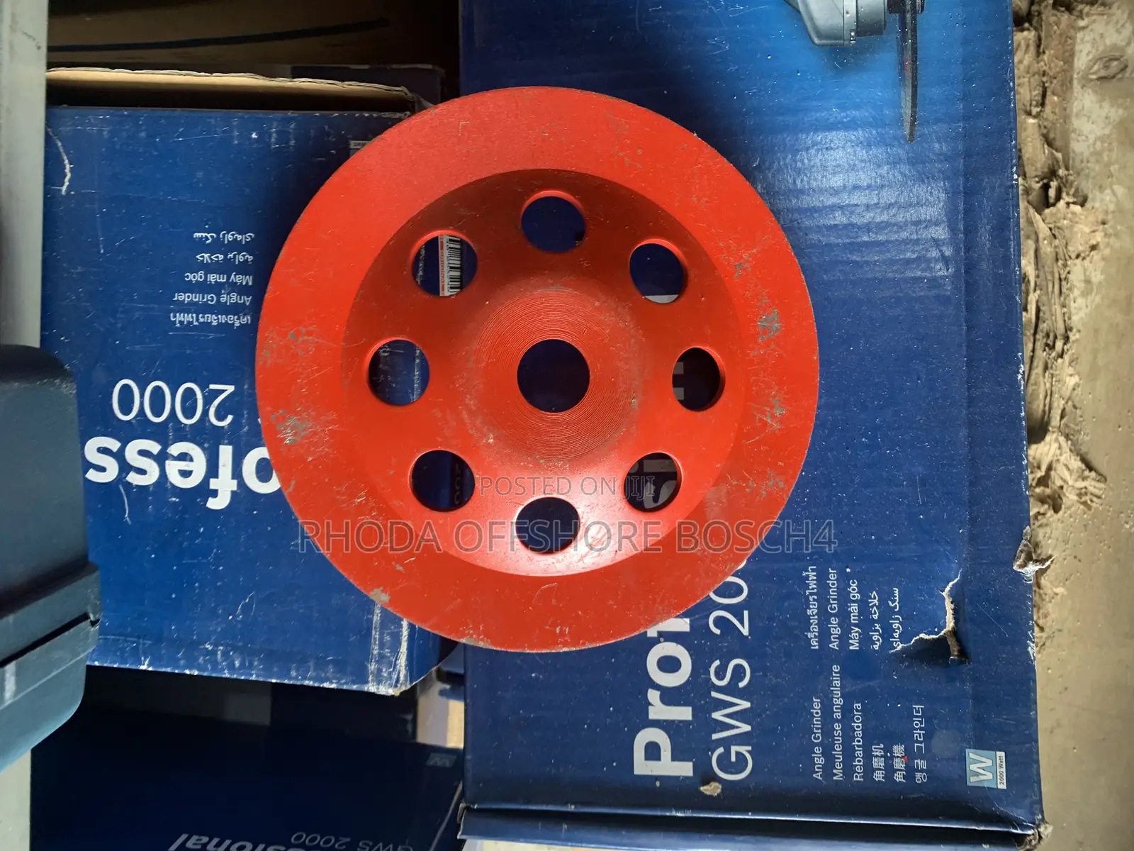 Diamond Cup Wheel 7”