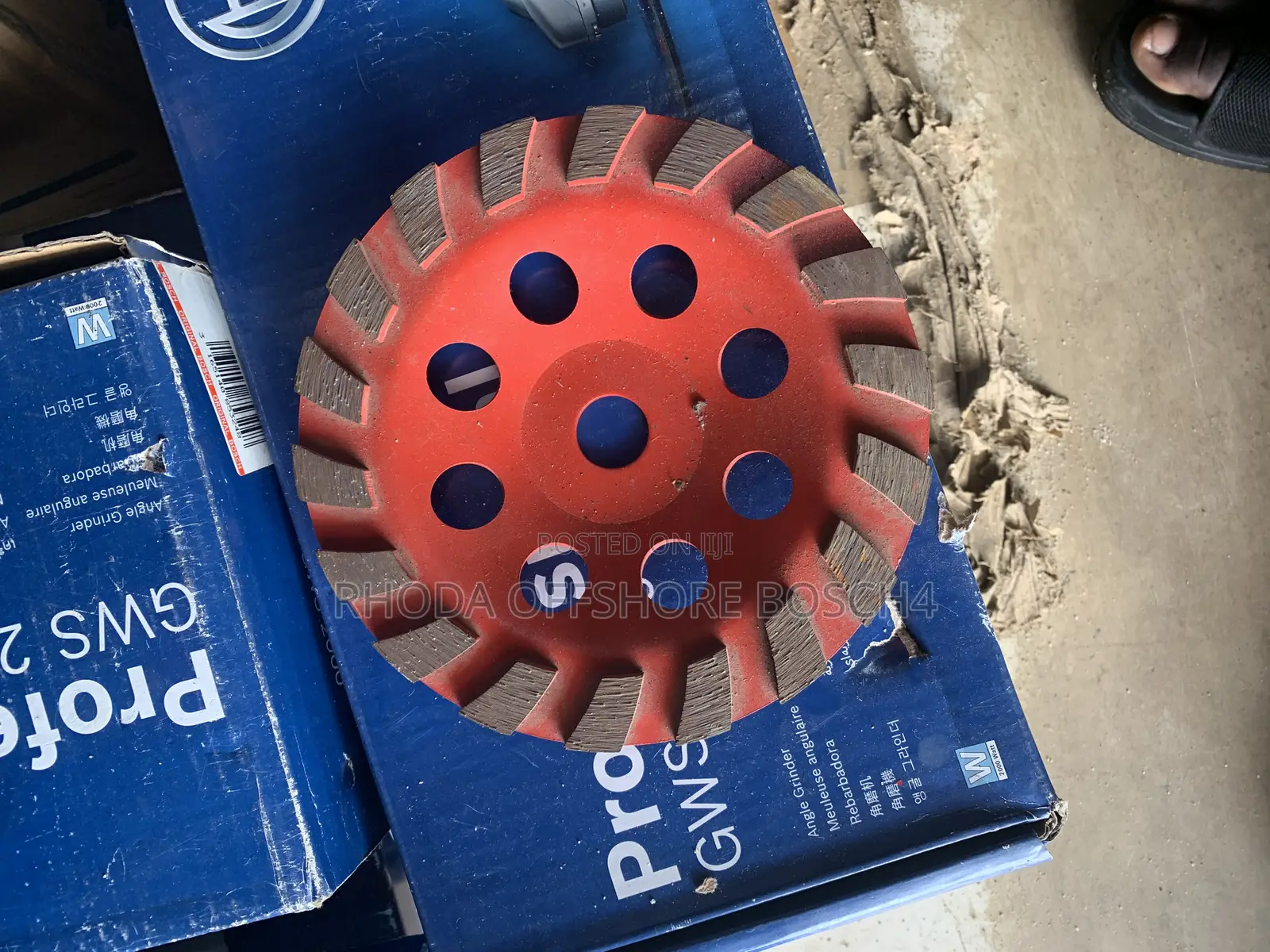 Diamond Cup Wheel 7”