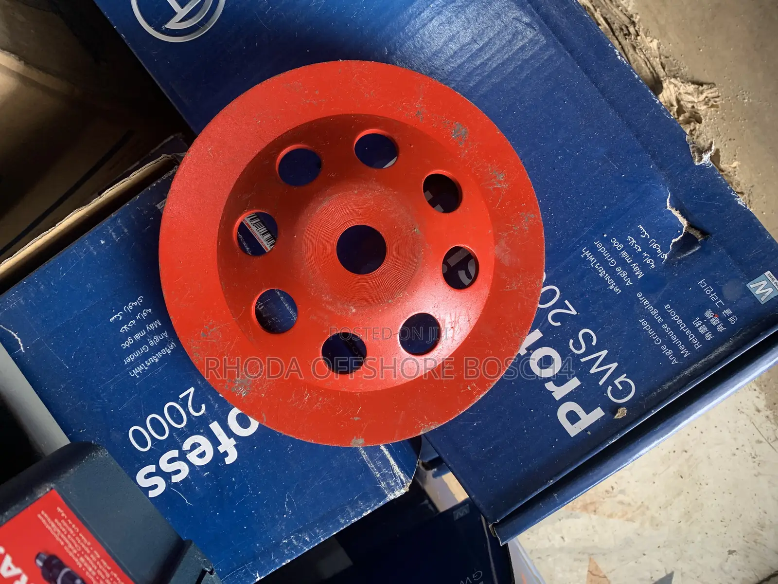 Diamond Cup Wheel 7”