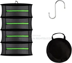 Usa Haqiuline 4 Layer Hanging Herb Drying Rack, Plant