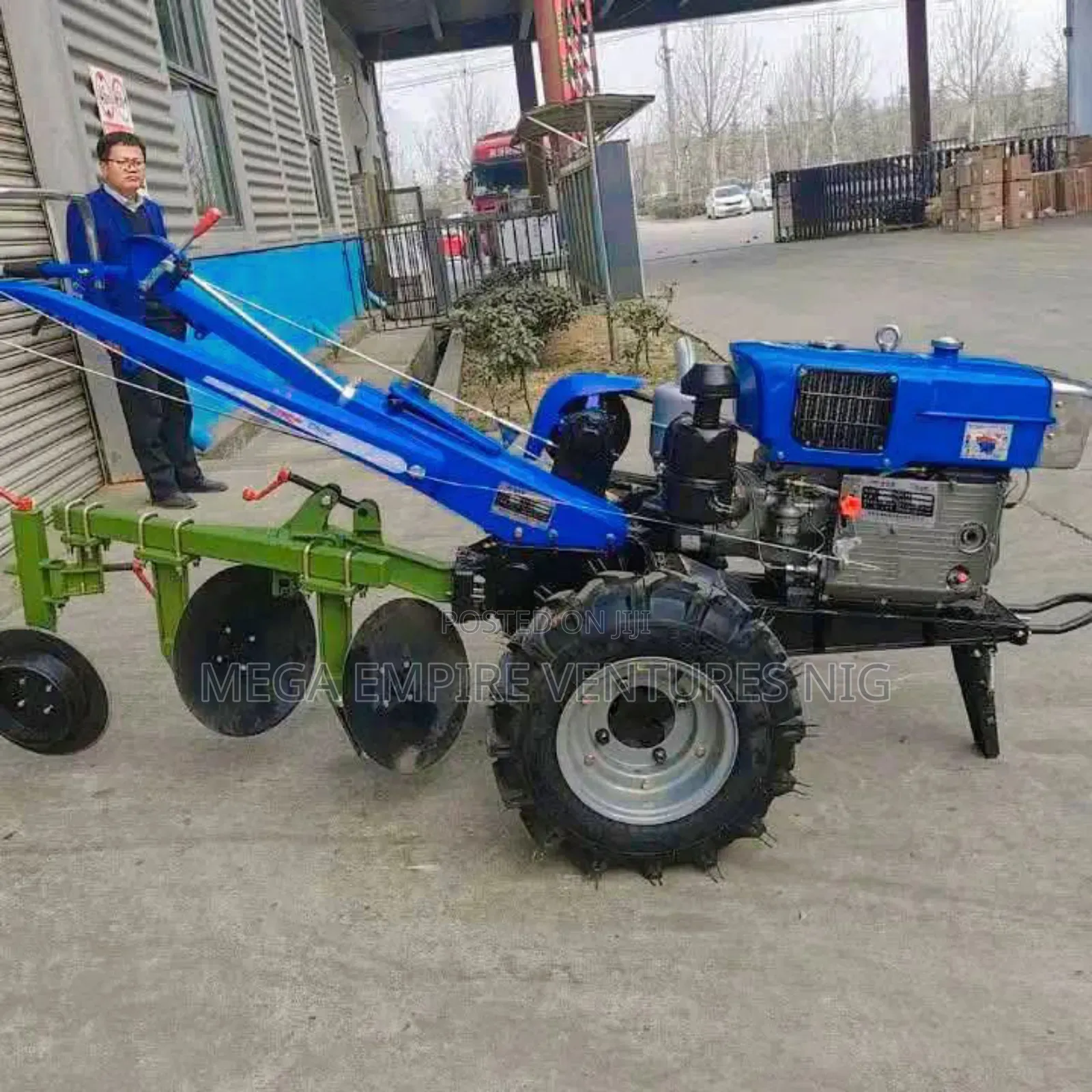 Diesel 18hp Tiller Machine
