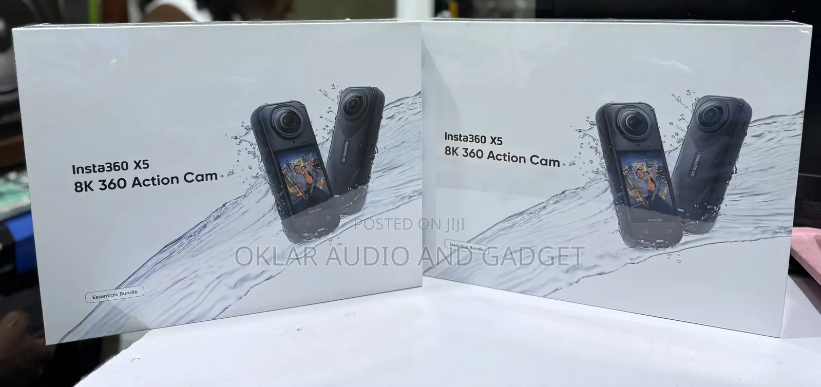 Insta360 X5 360 Action Camera Essential Bundle