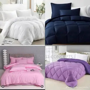 Quality Fiber Duvet Cover Bedspread Comes With Four Pillow Cases