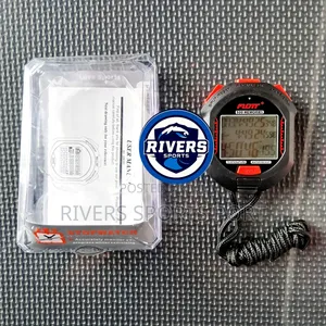 Flott Stop Watch 500 Memories 3 Lines Display Professional Stopwatch