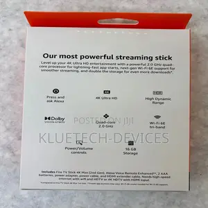 Amazon Fire Tv Stick Max Streaming Device, Supports Wi-Fi 6e