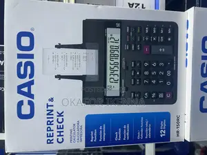 Casio Hr-150rc Printing Calculator