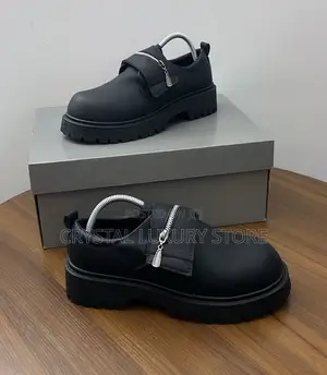 Balenciaga Quality Luxury Men Genuine Leather Shoe