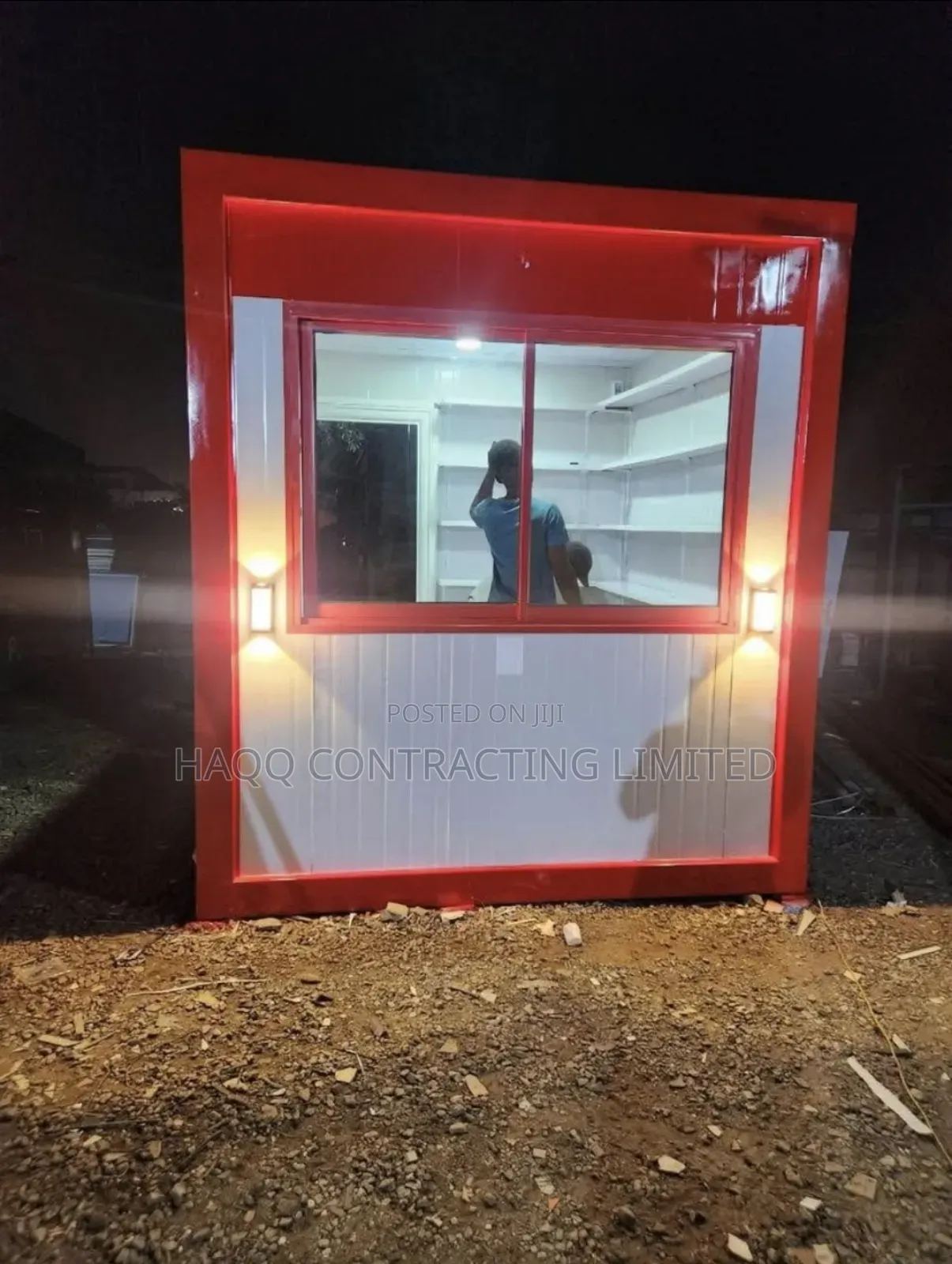 20ft Portable Cabin, 10ft Container