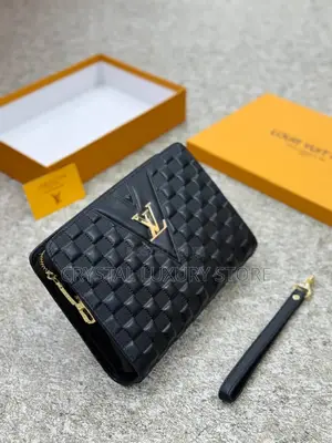 Louis Vuitton Quality Luxury Men Genuine Leather Purse