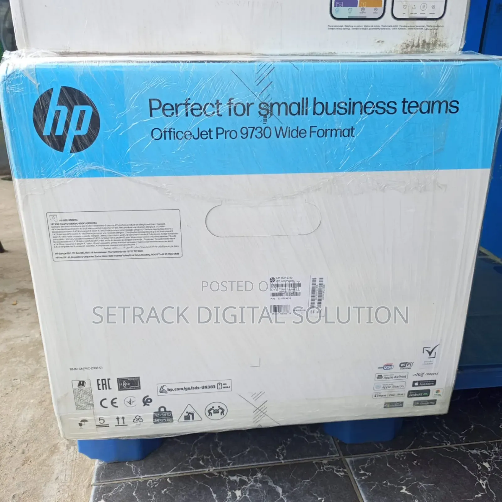 Hp Officejet Pro 9730 Wide Format All In One A3 Printer.