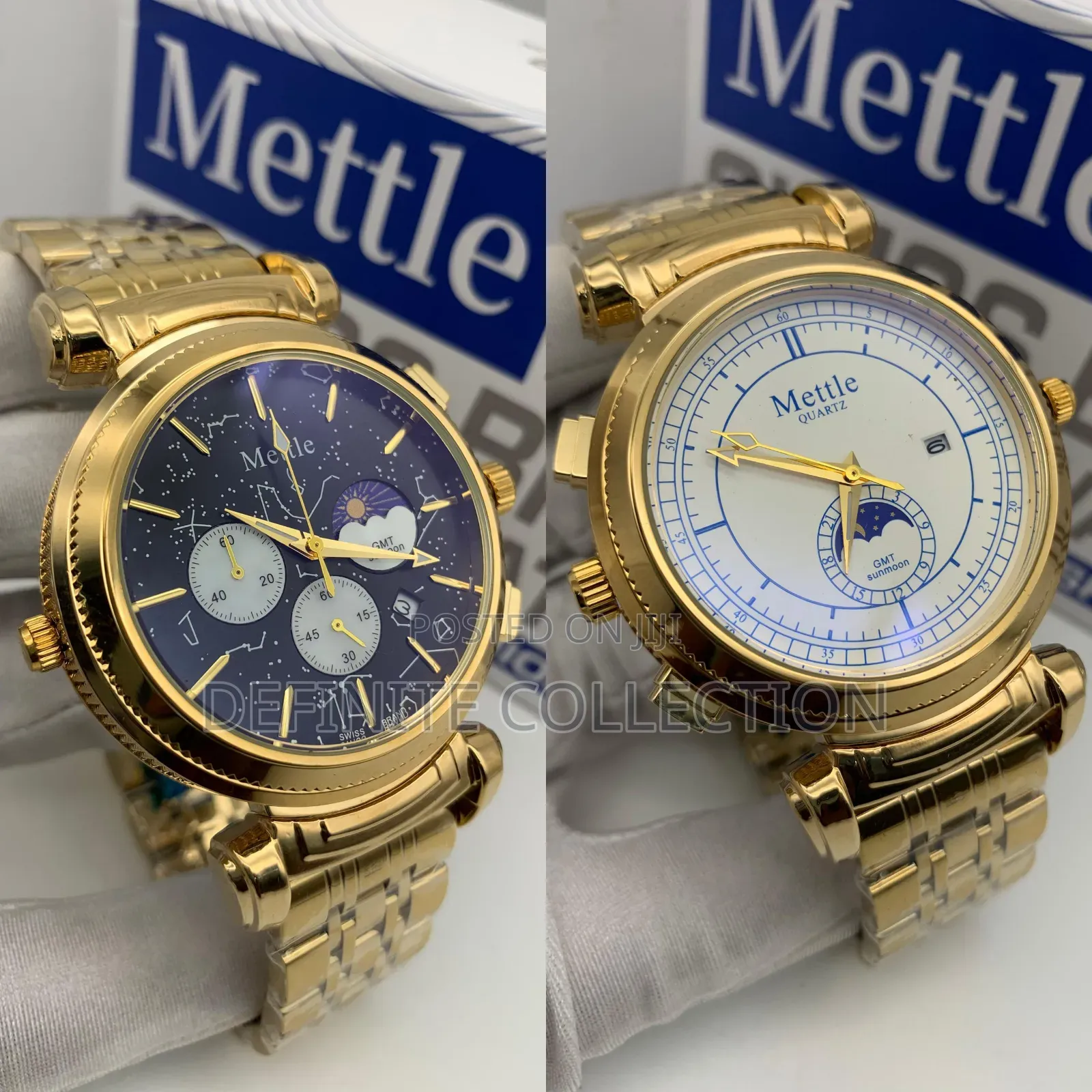 Mettle Double Face Wristwatch