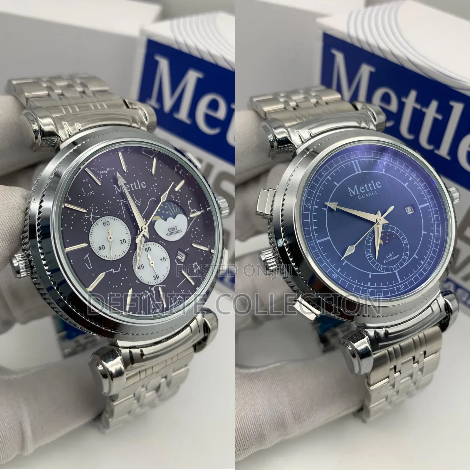 Mettle Double Face Wristwatch