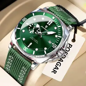 Quality Luxury Poedagar Leather Watch