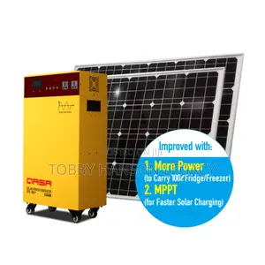 Qasa Solar Generator - SPG-800va + Two Batteries (Without Panel)